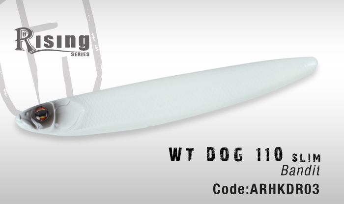 Herakles WT Dog 110 Slim mm. 110 gr.13.5 colore BANDIT - Clicca l'immagine per chiudere